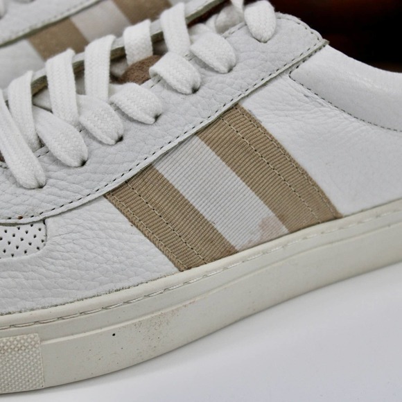 VINCE Camuto Salim Court Sneaker Men’s Size 8.5 in White NEW - Picture 2 of 10